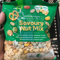 Woolworths Savoury Nut Mix 500G Groceries