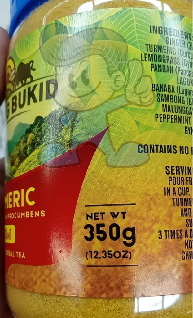 Yamang Bukid Turmeric 10 In 1 Instant Herbal Tea 350G Groceries
