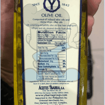 Ybarra Pure Olive Oil (2 X 250 Ml) Groceries