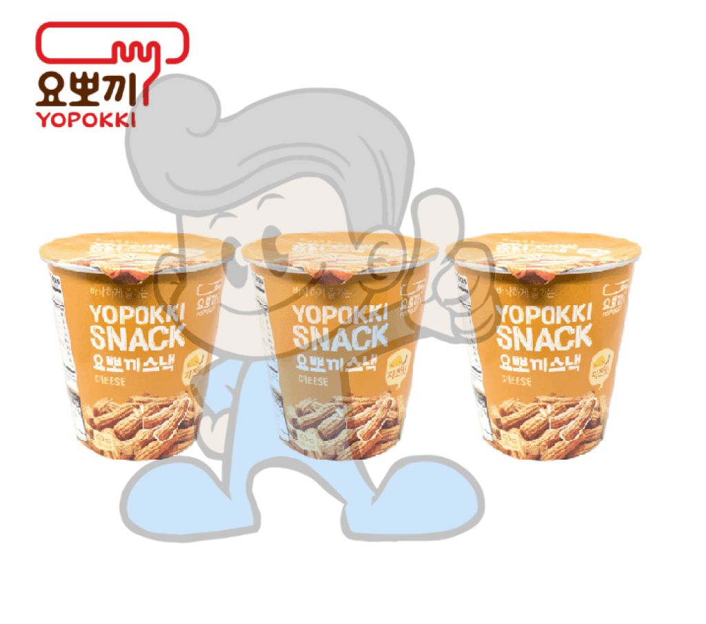 Yopokki Snack Cheese (3 X 50 G) Groceries