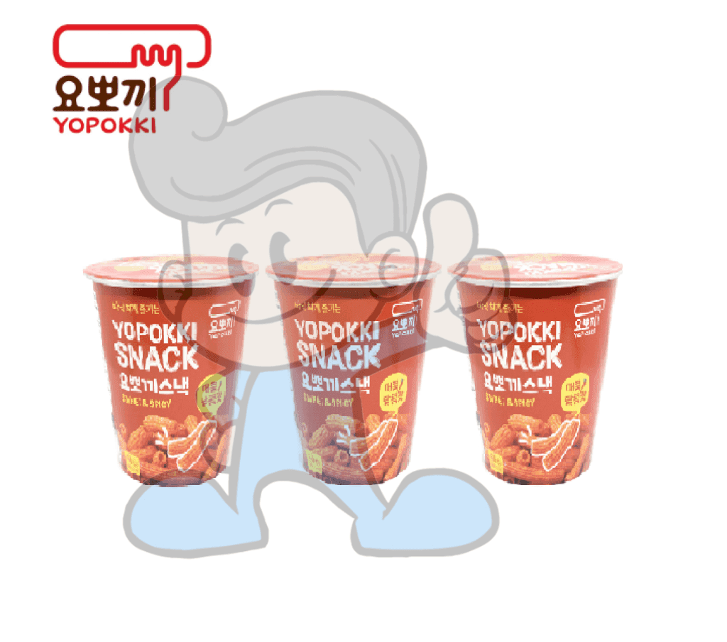 Yopokki Snack Sweet & Spicy (3 X 50 G) Groceries