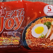 Yumee Eat & Joy Super Spicy Fried Noodle 5 Packs (350G) Set Of 4 Groceries