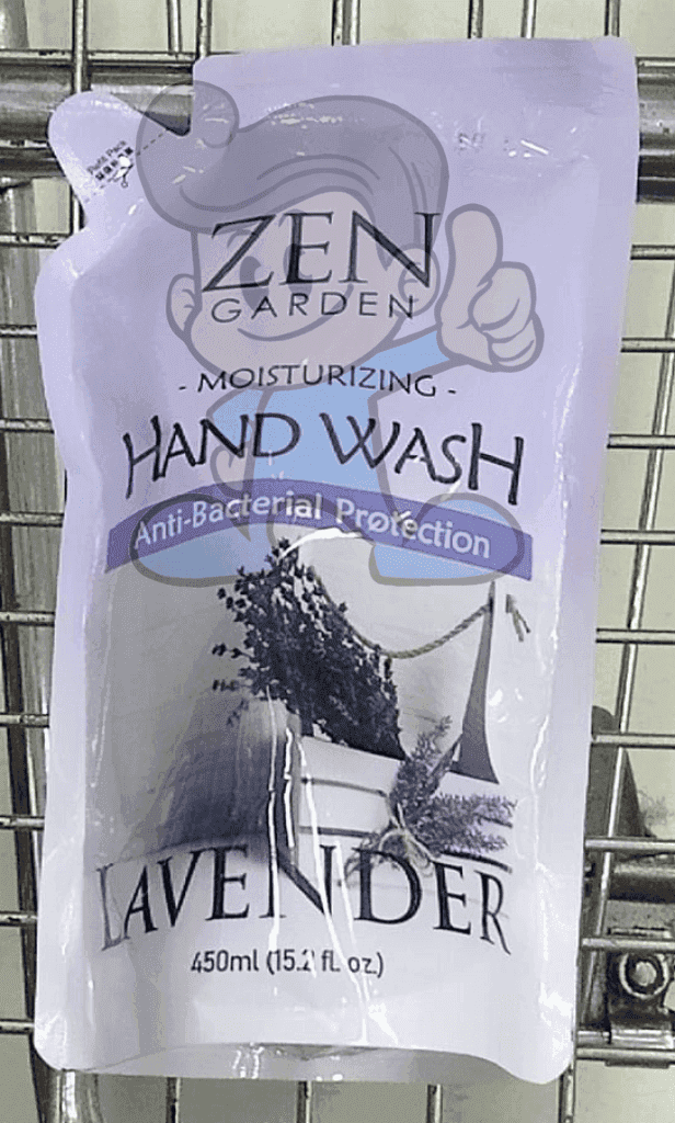 Zen Garden Moisturizing Anti-Bacterial Protection Hand Wash Lavender Scent (2 X 450 Ml) Beauty